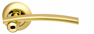 Ручка раздельная Mercury LD22-1SG/GP-4 матовое золото/золото
