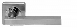 Ручка раздельная ORBIS SQ004-21SN/CP-3 матовый никель/хром