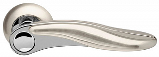 Ручка раздельная Ursa LD48-1SN/CP-3 матовый никель/хром