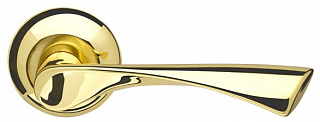 Ручка раздельная Corona LD23-1GP/SG-5 золото/матовое золото TECH (кв. 8х140)