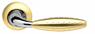 Ручка раздельная Dorado LD32-1SG/CP-1 матовое золото/хром