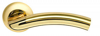 Ручка раздельная Libra LD27-1SG/GP-4 матовое золото/золото