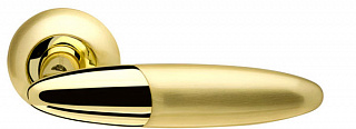 Ручка раздельная Sfera LD55-1SG/GP-4 матовое золото/золото