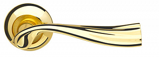 Ручка раздельная Laguna LD85-1GP/SG-5 золото/матовое золото