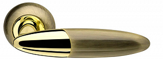Ручка раздельная Sfera LD55-1AB/GP-7 бронза/золото