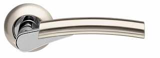 Ручка раздельная Vega LD21-1SN/CP-3 матовый никель/хром